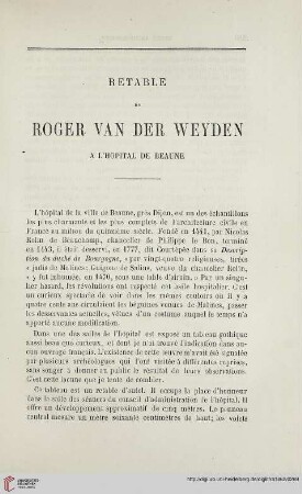 N.S. 5.1862: Retable de Roger van der Weyden à l'hôpital de Beaune