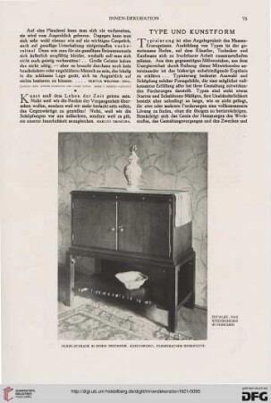 32: Type und Kunstform