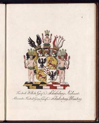 Friedrich Wilhelm Graf v. d. Schulenburg Kehnert, Alexander Friedrich George Graf v. d. Schulenburg Blumberg