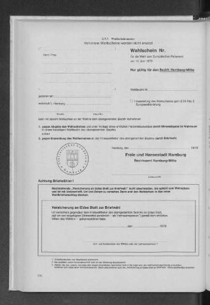 2.7.3 Wahlscheinmuster