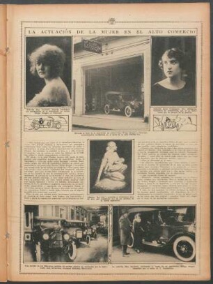 La actuación de la mujer en el alto comercio