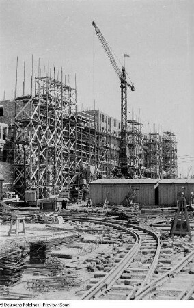 Bau der Stalinallee