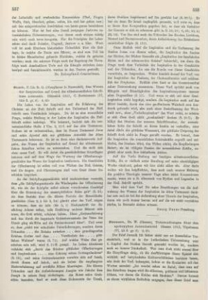558-559 [Rezension] Naumann, Weigand, Untersuchungen über den apokryphen Jeremiasbrief