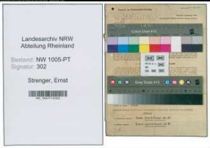Entnazifizierung Ernst Strenger , geb. 04.08.1916 (Postschaffner)