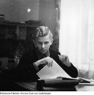Porträt; Artur Hofmann mit sowjetischem Konstrukteur; Jürgen Gärtner I. Preis Mathe