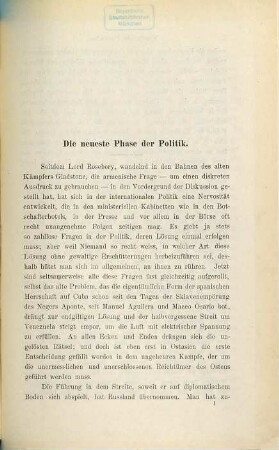 Westöstliche Rundschau : Monatsschr. für Politik, Literatur u. öffentl. Leben. 3. 1896/98