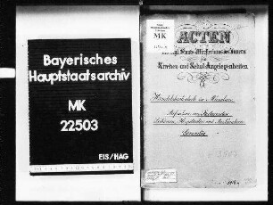Handelshochschule in München. Aufnahme von Studierenden, Zuhörern, Hospitanten und Ausländern. Generalia.