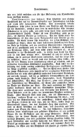 Familienvater, (der Lehrer)