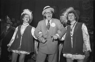 Damen- und Fremdensitzung der Karnevalsgesellschaft "Badenia" in der Stadthalle.