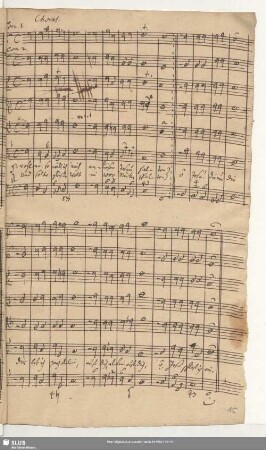 Choral: Wohlan so will ich