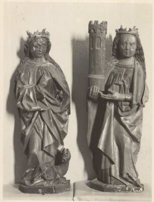 Heilige Margareta und Barbara