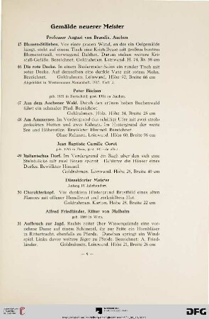 Gemälde neuerer Meister (Nr. 45-76)