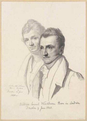 Bildnis Woodburn, Allen, Kunsthändler und Woodburn, William Samuel (–1860), Kunsthändler