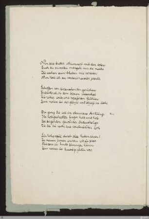 Nun alte bilder schlummert mit den toten (Ihr alten bilder schlummert mit den toten) : [SW II: H12(Pilgerfahrten)]; [SW II, S. 46/116]