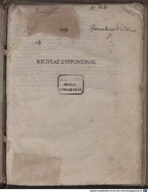 Rudimenta grammatices : gewidmet Pyrrhus Perottus. Mit Brief an Antonius Moretus von Johannes Calphurnius