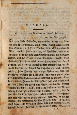 Schriften, 41. Leonore ; [3]