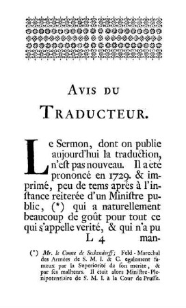 Avis Du Traducteur