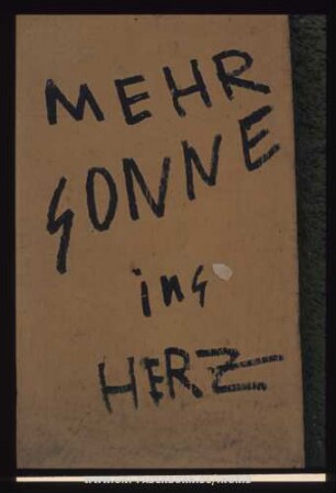 MEHR SONNE ins HERZ