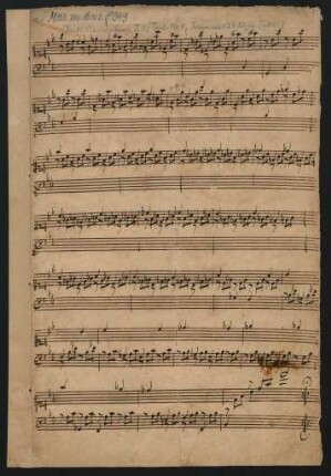 Partiten. Fragmente; cemb; B-Dur; BWV 825/7