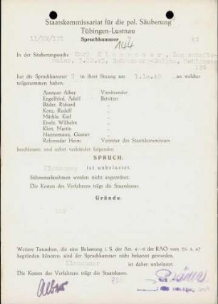 Klaussner, Karl