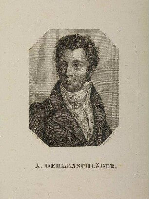 Bildnis von Adam Oehlenschläger (1779-1850)