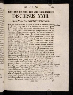 169-174, Discursus XXIII