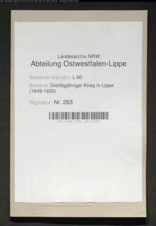 Kriegsjahre 1637-1640