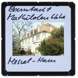Darmstadt, Mathildenhöhe,Darmstadt, Mathildenhöhe, Villa Ostermann