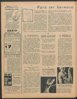 Para ser hermosa : Una página de belleza