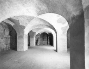 Königstein. Festung. Magdalenenburg (Proviantmagazin; 1621/1622, Umbau 1818/1819). Ehem. Riesenfaß-Raum (Kellergeschoß)