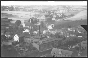 Penig. Blick auf Penig und Dittmannsdorf