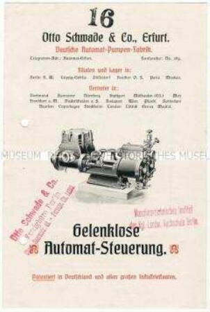 Automatische Steuerung für Pumpen