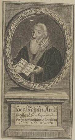 Bildnis des Johan Arndt