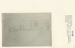 Gaststätte am Schlachtensee, Berlin-Zehlendorf (Diplomarbeit bei Kurt Dübbers): Grundriss Obergeschoss