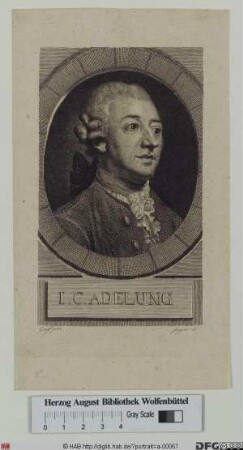 Bildnis Johann Christoph Adelung