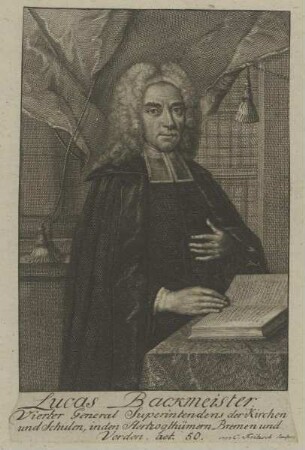 Bildnis des Lucas Bacmeister