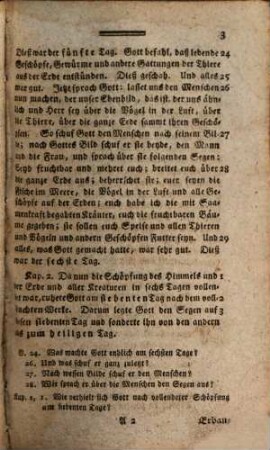 Das kleine biblische Erbauungsbuch oder die biblischen Historien : mit erklärenden kurzen Andachten und Gebeten, 1