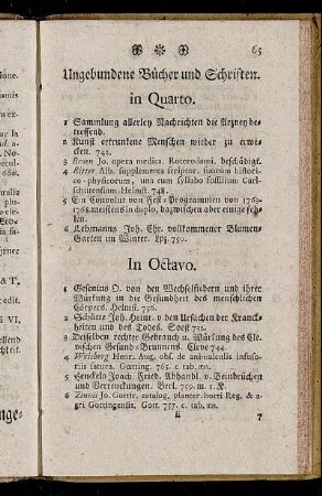Ungebundene Bücher und Schriften