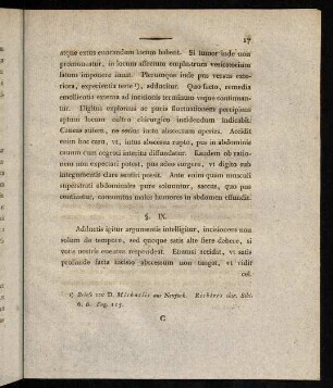 17-28, § IX. - § XII.; Observatio Prima - Sectio Cadaveris