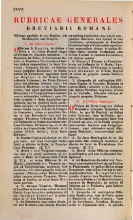 Breviarium Romanum : ex decreto SS. Concilii Tridentini restitutum, S. Pii V. pontificis maximi iussu ed., Clementis VIII. et Urbani VIII auctoritate recogn., cum officiis sanctorum novissime per summos pontifices usque ad hanc diem concessis, pro maiori recitantium commoditate diligenter dispositis. 1