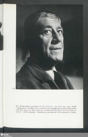 Maler Oskar Kokoschka