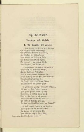 Epische Poesie