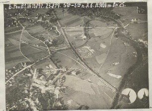 Bahnstrecke Etzenhausen - Dachau (mit Einzeichnungen) (1000 m)