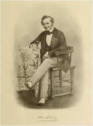 Portrait von Albert Lortzing (1801-1851)