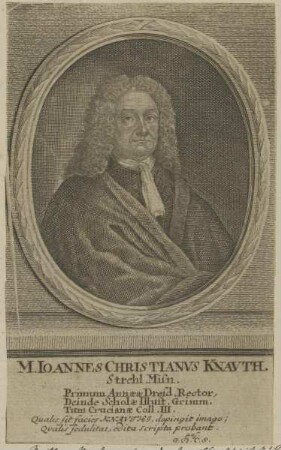 Bildnis des Ioannes Christianvs Knavth