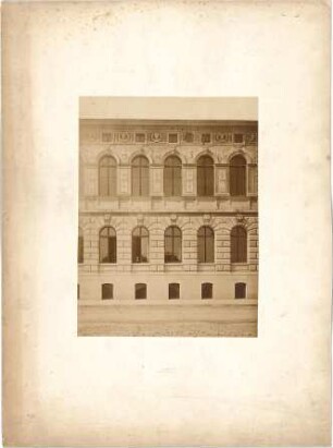 Neureuther, Gottfried von; München; Königlich - Bayerische Polytechnische Schule (TU) - Mechanisch - Technische Abtlg. - Nordflügel