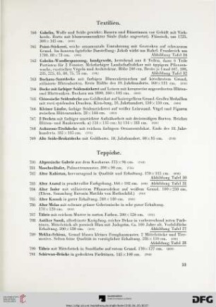 Textilien (Nr. 760-769)