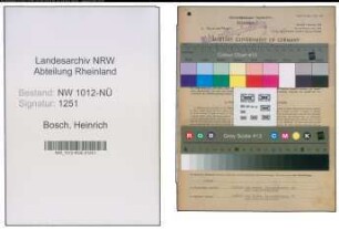 Entnazifizierung Heinrich Bosch , geb. 02.03.1892 (Landwirt)