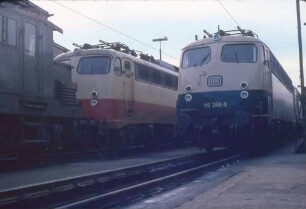 Bw Stuttgart Lok 110 288 Lok Baureihe 112