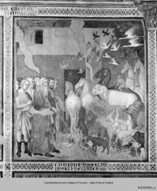 Alttestamentliche Szenen : Einzug der Tiere in die Arche